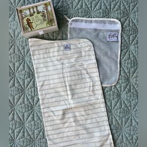 Original Ollie swaddle in like new condition, with laundry bag and box